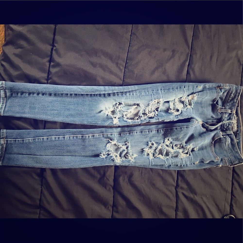 American eagle 360 super stretch jeggings